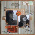 3 pages et une carte avec le kit Lily Bee 