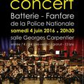 Concert de la Batterie fanfare de la Police Nationale