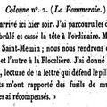 Colonne n° 2 (La Pommeraie)