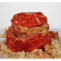 Tomates farcies au boeuf ( Cookéo)