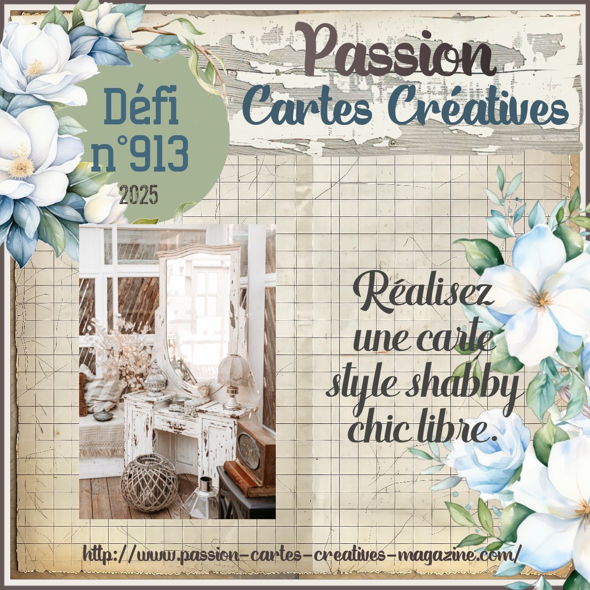 913 MOIS SHABBY CHIC libre 25 sept