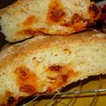 Pain à la ricotta et au chorizo