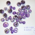 Perles violettes