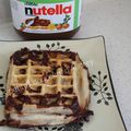 Gaufres feuilletées au Nutella