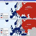 Les frontières de l'OTAN de 1990 à 2022