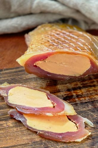 Filet de canard séché au foie gras - @GregCookAndRoll - www.cookandroll.eu