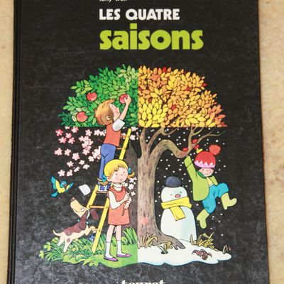 Guirlande de Fanions vintage, les Saisons