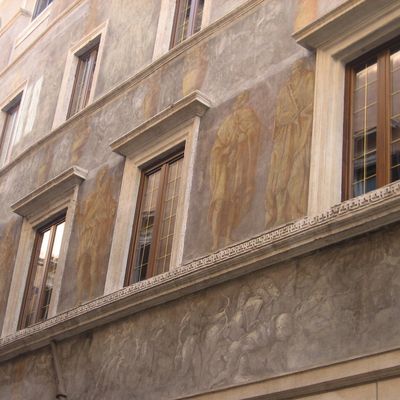 Dans la courbe du Tibre (14/21). Via della Maschera d’Oro.