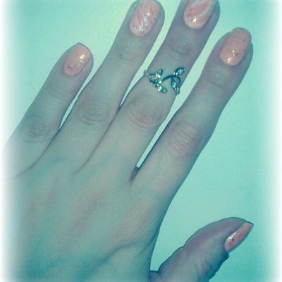 Nail-art printanier