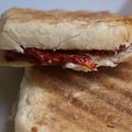 Panini maison "tomate, roquette & mozarella"