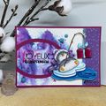 Carte d'Anniversaire Hivernale