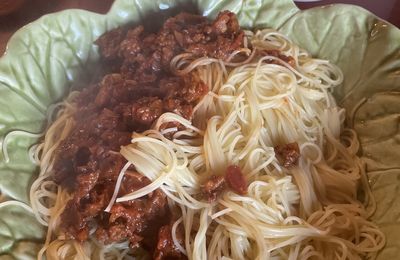 La sauce bolognaise selon Dorian