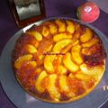 Gâteau Tatin aux pommes, parfumé à l'Amaretto