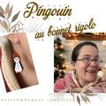 #Brick Stitch : Pingouin au Bonnet Rigolo