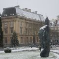 Rennes sous la neige (enfin, sous un peu de neige !) le 1er mars 2018 (4) 