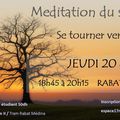"méditation du solstice" à Rabat