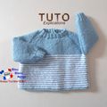 TUTO tricot bb FACILE et PREMA BOUTIQUE bebe modele layette bébé et patron a tricoter Explications brassière, bonnet, chaussons et Reborn