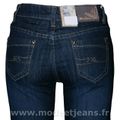 Jean Brut Femme Coupe Droite Taille Normale