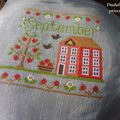 August - September - october - november - december - country cottage needleworks