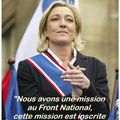 Marine Le Pen lance la campagne des cantonales
