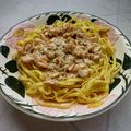 Tagliatelles au saumon..La recette de ma maman (la meilleure?!)