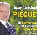 Communiqué de Jean-Christophe PIEQUET candidat UMP aux cantonales de 2011 (canton de Lizy-sur-Ourcq)