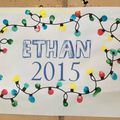 Calendrier 2015 d'Ethan 