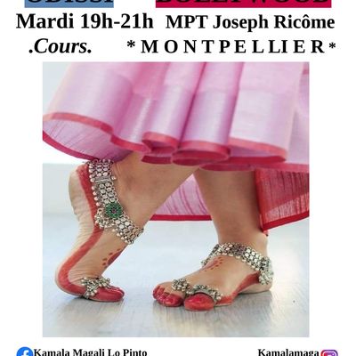 Cours Danse Indienne MONTPELLIER 2024-25