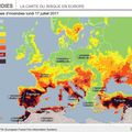 Risque incendie en Europe