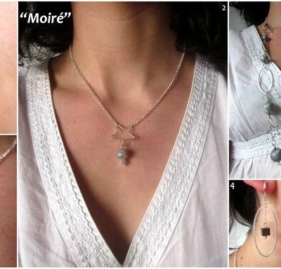 Du cacatoès rosalbin au moiré rose pâle et gris... Créations (partie 4)