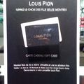 Carte cadeau LOUIS PION