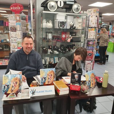 PHOTOS DEDICACE MAISON DE LA PRESSE DES JACOBINS DU 7 DECEMBRE 2019