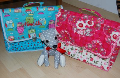 Cartable en tissu