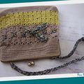 Madame fait du crochet ...Défi 1 ...Le sac 