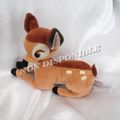 Doudou Peluche Bambi Couché de Disney 18 cm