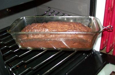 Cake au chocolat du dimanche après midi. 