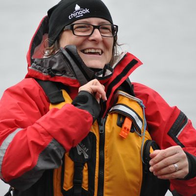 Le Grand Rassemblement du kayak de mer, au Québec.  2014.