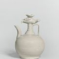 A glazed white stoneware phoenix-head ewer, Northern Song dynasty (960-1127)