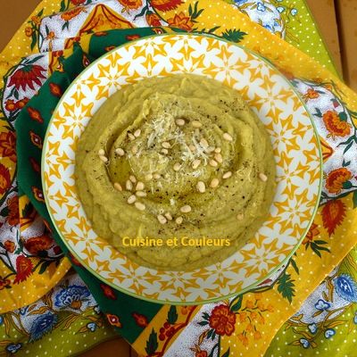 Purée de courgettes mousline