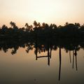 Coucher de soleil aux portes de Cochin ...