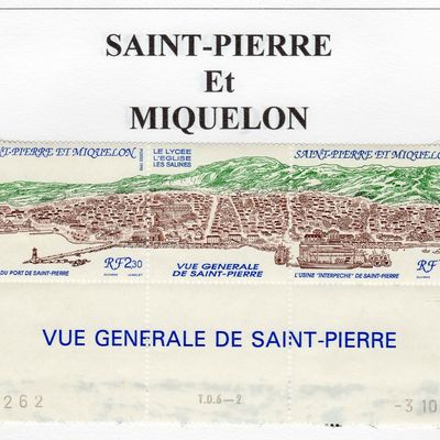 SAINT PIERRE ET MIQUELON PHILATELIE