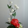 Ikebana - uniquement avec des fleurs