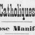 LES CHEMINOTS CATHOLIQUES 1912