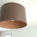 Luminaire SuspensionTambour Chocolat 28 euros