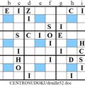 Mon cinquante-deuxième centrosudoku