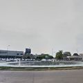 Rond-point à Martinez (Argentine)