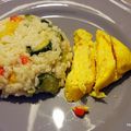 Recette du Risotto safrané aux légumes