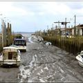 Port et plage d'Audenge 