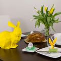 DIY Pâques : un lapin en origami (gratuit - à imprimer)