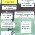 Rentrée du tennis.